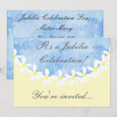 Nuns  Jubilee-uitnodigingen Kaart (Voorkant / Achterkant)