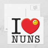 Nuns Love Briefkaart (Voorkant / Achterkant)