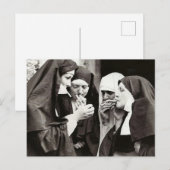 Nuns Roken fotografie Briefkaart (Voorkant / Achterkant)