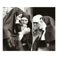 Nuns Roken fotografie