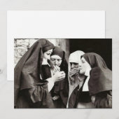 Nuns Roken  fotografie Kaart (Voorkant / Achterkant)