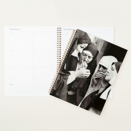 Nuns Roken  fotografie Planner (Display)