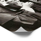 Nuns Roken  fotografie Poster (Hoek)