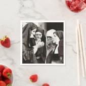 Nuns Roken fotografie Servet (Insitu)