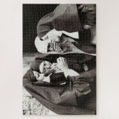 Nuns Vintage roken Foto Legpuzzel (Verticaal)