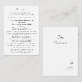 Nuptial Grace Catholic Wedding Informatiekaartje