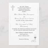 Nuptial Grace Catholic Wedding Invitation