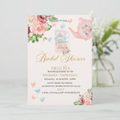 Nuptiale douche high tea Invitation (Debout devant)