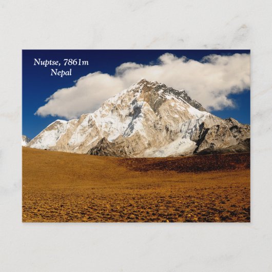 Nuptse Briefkaart (Voorkant)