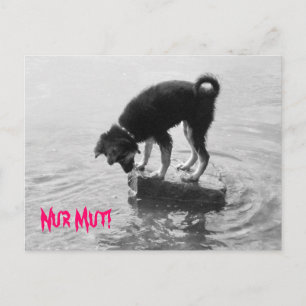 Nur Mut. Briefkaart