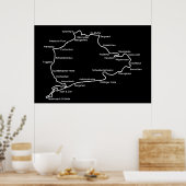 Nurburgring Poster (Keuken)