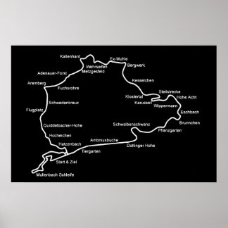 Nurburgring Poster