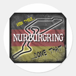 Nurburgring - Was er gedaan dat.jpg Ronde Sticker