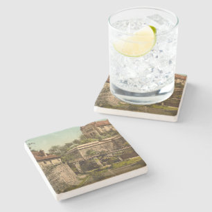 Nuremberg Castle, Beieren, Duitsland Stenen Onderzetter