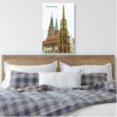 Nuremberg Ingepakt Canvas Afdruk (Insitu (Slaapkamer))
