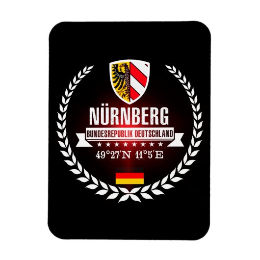 Nuremberg Magneet (Verticaal)