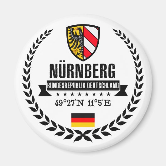 Nuremberg Magneet (Voorkant)