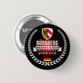 Nuremberg Ronde Button 5,7 Cm (Voorkant /achterkant)