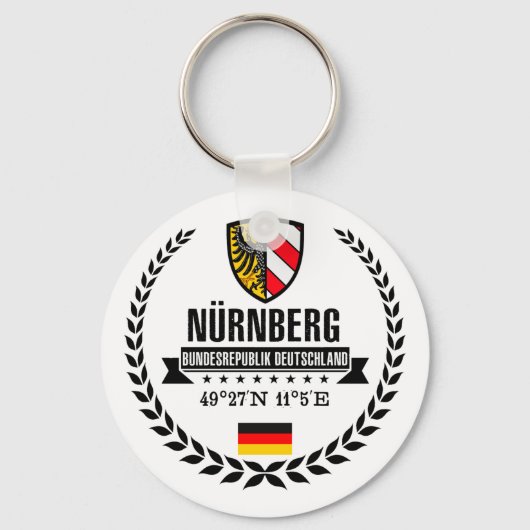 Nuremberg Sleutelhanger (Voorkant)