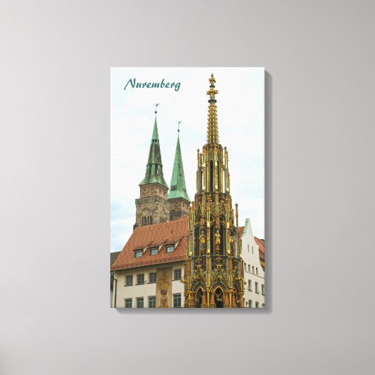 Nuremberg Toile sur Châssis (Recto)