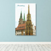 Nuremberg Toile sur Châssis (Insitu (Plancher de Bois))