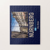 Nuremberg Vintage Beieren Duitsland Souvenir Legpuzzel (Verticaal)