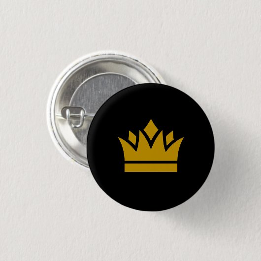 Nurenn Gold Crown Button (Voorkant /achterkant)