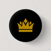 Nurenn Gold Crown Button (Voorkant)