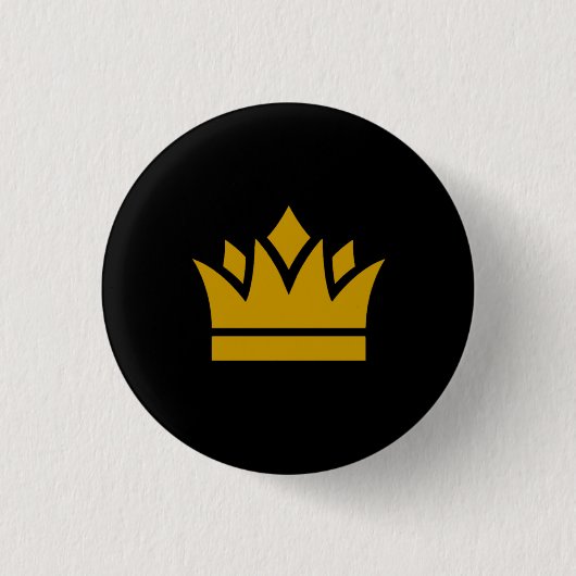 Nurenn Gold Crown Button (Voorkant)