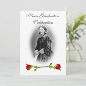 Nurse Afstuderen Celebration-Florence Nightingale Kaart (Staand voorkant)