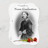 Nurse Afstuderen Celebration-Florence Nightingale Kaart (Voorkant / Achterkant)