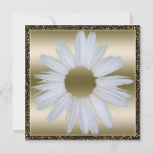 Nurse Afstuderen | Daisy Gold Pinning Ceremonie Kaart (Achterkant)