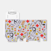 Nurse Afstuderen Favor Box Bedankdoosjes (Uitgevouwen)