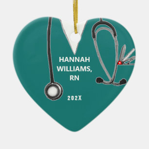 Nurse Afstuderen Foto Keramisch Ornament
