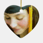 Nurse Afstuderen Foto Keramisch Ornament (Achterkant)