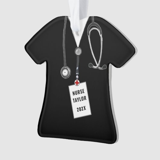 Nurse Afstuderen Gift 2025 Ornament (voorkant)