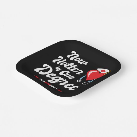 Nurse Afstuderen I verdiend in ingeschreven verple Papieren Bordje (Gebogen)