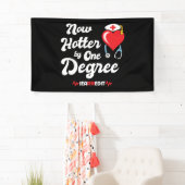 Nurse Afstuderen I verdiend in ingeschreven verple Spandoek (Insitu)