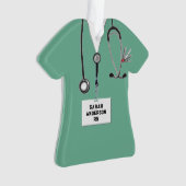 Nurse Afstuderen Keepomwille Ornament (voorkant)