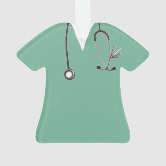 Nurse Afstuderen Keepomwille Ornament (achterkant)