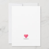 Nurse Afstuderen Roze uitnodiging (Achterkant)