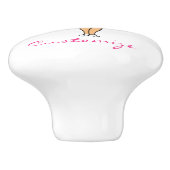 Nurse Angel Wings Thunder_Cove Keramische Knop (Zijkant)