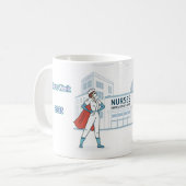 Nurse Appreciation Art Mug Design (Devant gauche)