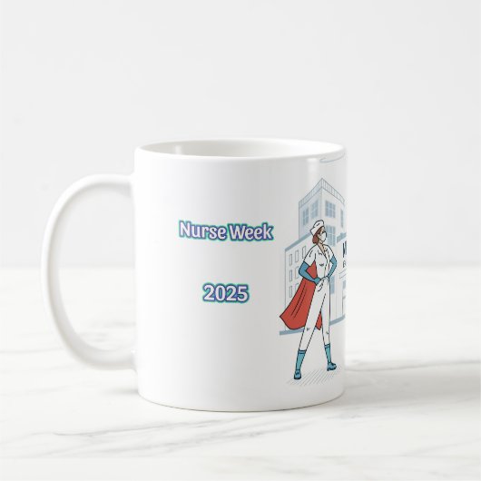 Nurse Appreciation Art  Mug Design Koffiemok (Links)
