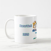 Nurse Appreciation Art Mug Design Koffiemok (Links)