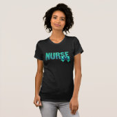 NURSE Bow Design – Elegant Nurse Custom T-Shirt (Devant entier)