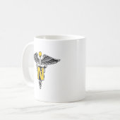 Nurse Caduceus Koffiemok (Voorkant links)