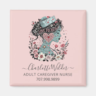 Nurse Caregiver Zakelijke magneet