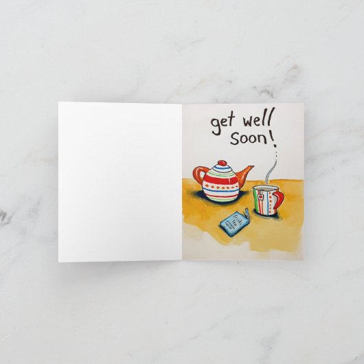 Nurse Cat Folded Note Kaart (Binnen)