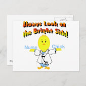 Nurse Chick Briefkaart (Voorkant / Achterkant)